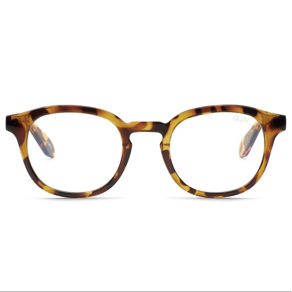 QUAY Walk On Blue Light Glasses Tortoise Frame Bluelight Blocking Lens Unisex - Picture 6 of 6
